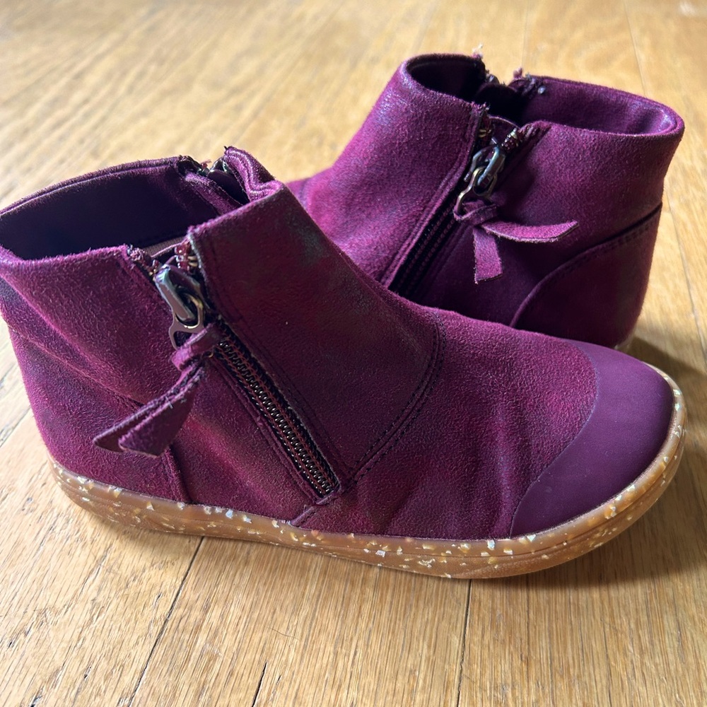 Livie & Luca | ROOK Ankle Boots | Pomegranate